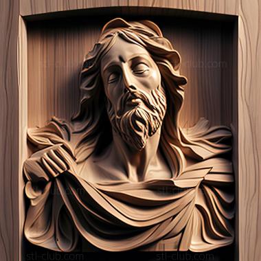 3D model st jesus (STL)